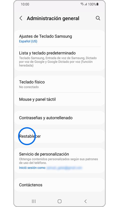 resetear de fábrica samsung a12.